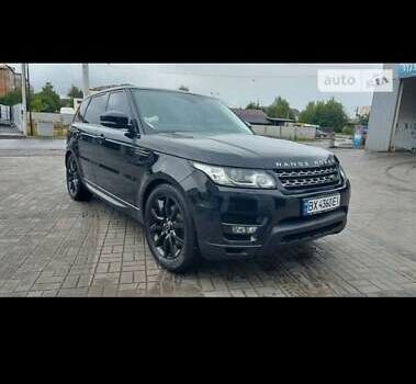 Чорний Ленд Ровер Range Rover Sport, об'ємом двигуна 3 л та пробігом 80 тис. км за 49500 $, фото 2 на Automoto.ua