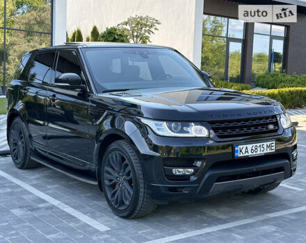 Чорний Ленд Ровер Range Rover Sport, об'ємом двигуна 3 л та пробігом 118 тис. км за 45500 $, фото 8 на Automoto.ua