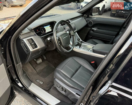 Чорний Ленд Ровер Range Rover Sport, об'ємом двигуна 3 л та пробігом 84 тис. км за 48000 $, фото 8 на Automoto.ua
