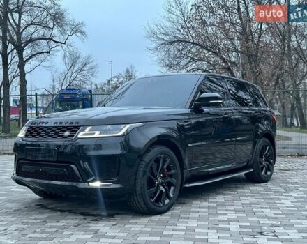 Черный Ленд Ровер Рендж Ровер Спорт, объемом двигателя 2.99 л и пробегом 321 тыс. км за 45500 $, фото 6 на Automoto.ua