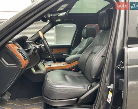 Черный Ленд Ровер Рендж Ровер Спорт, объемом двигателя 2.99 л и пробегом 138 тыс. км за 54990 $, фото 6 на Automoto.ua