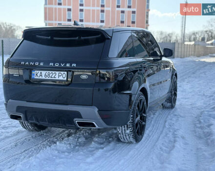 Чорний Ленд Ровер Range Rover Sport, об'ємом двигуна 3 л та пробігом 130 тис. км за 36000 $, фото 5 на Automoto.ua