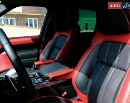 Черный Ленд Ровер Рендж Ровер Спорт, объемом двигателя 5 л и пробегом 86 тыс. км за 75000 $, фото 17 на Automoto.ua