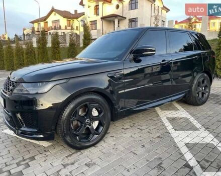 Черный Ленд Ровер Рендж Ровер Спорт, объемом двигателя 3 л и пробегом 101 тыс. км за 33500 $, фото 1 на Automoto.ua
