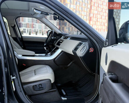 Чорний Ленд Ровер Range Rover Sport, об'ємом двигуна 3 л та пробігом 130 тис. км за 36000 $, фото 8 на Automoto.ua