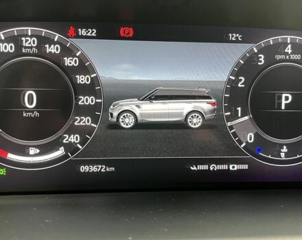 Чорний Ленд Ровер Range Rover Sport, об'ємом двигуна 2 л та пробігом 93 тис. км за 44000 $, фото 9 на Automoto.ua