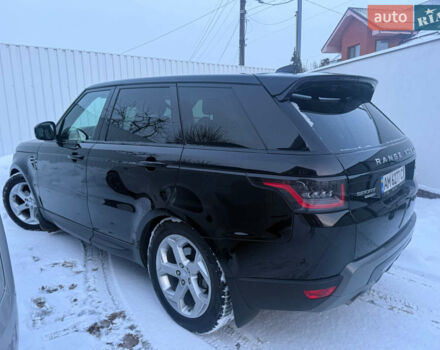 Чорний Ленд Ровер Range Rover Sport, об'ємом двигуна 2 л та пробігом 167 тис. км за 39000 $, фото 8 на Automoto.ua