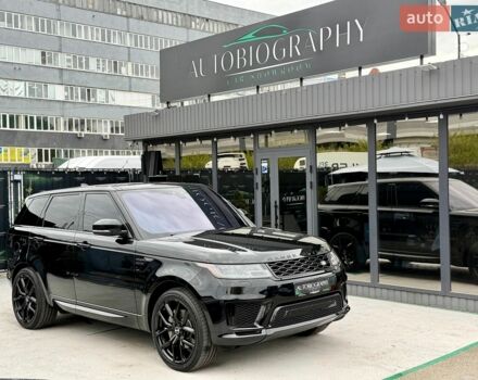 Чорний Ленд Ровер Range Rover Sport, об'ємом двигуна 3 л та пробігом 130 тис. км за 34900 $, фото 4 на Automoto.ua