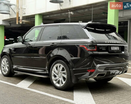 Черный Ленд Ровер Рендж Ровер Спорт, объемом двигателя 3 л и пробегом 162 тыс. км за 45000 $, фото 3 на Automoto.ua