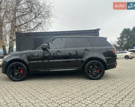 Черный Ленд Ровер Рендж Ровер Спорт, объемом двигателя 3 л и пробегом 123 тыс. км за 42500 $, фото 4 на Automoto.ua