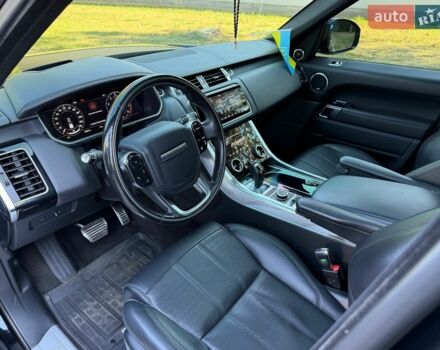 Чорний Ленд Ровер Range Rover Sport, об'ємом двигуна 3 л та пробігом 78 тис. км за 43000 $, фото 13 на Automoto.ua