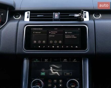 Чорний Ленд Ровер Range Rover Sport, об'ємом двигуна 3 л та пробігом 119 тис. км за 46890 $, фото 26 на Automoto.ua