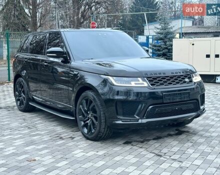 Черный Ленд Ровер Рендж Ровер Спорт, объемом двигателя 2.99 л и пробегом 321 тыс. км за 45500 $, фото 1 на Automoto.ua