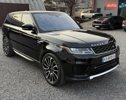 Чорний Ленд Ровер Range Rover Sport, об'ємом двигуна 3 л та пробігом 84 тис. км за 48000 $, фото 2 на Automoto.ua