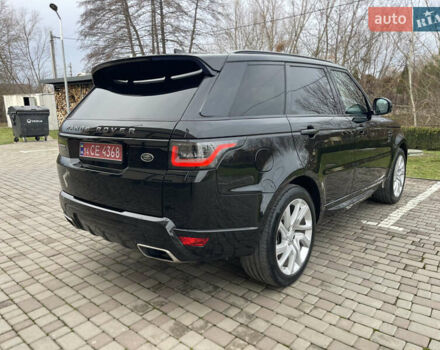 Черный Ленд Ровер Рендж Ровер Спорт, объемом двигателя 2.99 л и пробегом 256 тыс. км за 38999 $, фото 2 на Automoto.ua