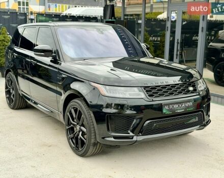 Чорний Ленд Ровер Range Rover Sport, об'ємом двигуна 3 л та пробігом 130 тис. км за 34900 $, фото 2 на Automoto.ua