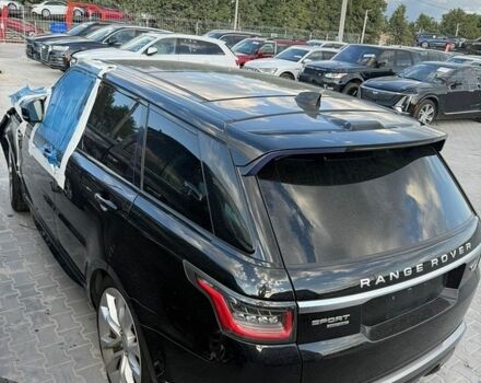 Чорний Ленд Ровер Range Rover Sport, об'ємом двигуна 3 л та пробігом 76 тис. км за 27500 $, фото 6 на Automoto.ua