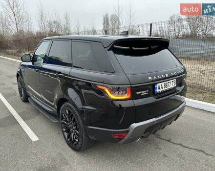 Черный Ленд Ровер Рендж Ровер Спорт, объемом двигателя 2 л и пробегом 72 тыс. км за 45000 $, фото 4 на Automoto.ua