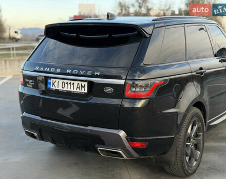 Черный Ленд Ровер Рендж Ровер Спорт, объемом двигателя 2.99 л и пробегом 150 тыс. км за 40900 $, фото 10 на Automoto.ua