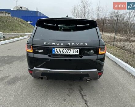 Черный Ленд Ровер Рендж Ровер Спорт, объемом двигателя 2 л и пробегом 72 тыс. км за 45000 $, фото 5 на Automoto.ua