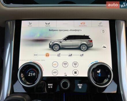 Чорний Ленд Ровер Range Rover Sport, об'ємом двигуна 2 л та пробігом 129 тис. км за 38777 $, фото 22 на Automoto.ua