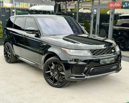 Чорний Ленд Ровер Range Rover Sport, об'ємом двигуна 3 л та пробігом 130 тис. км за 34900 $, фото 16 на Automoto.ua