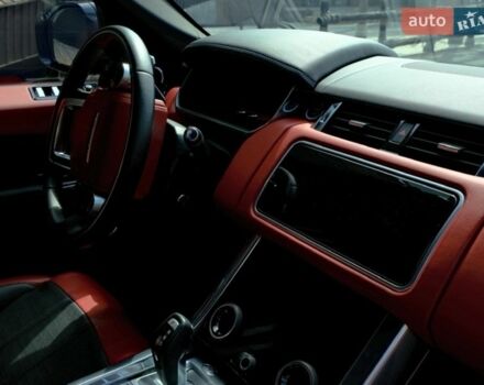 Черный Ленд Ровер Рендж Ровер Спорт, объемом двигателя 5 л и пробегом 86 тыс. км за 75000 $, фото 9 на Automoto.ua