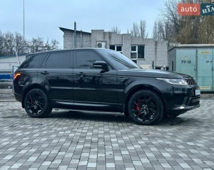Черный Ленд Ровер Рендж Ровер Спорт, объемом двигателя 2.99 л и пробегом 321 тыс. км за 45500 $, фото 7 на Automoto.ua