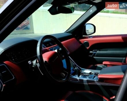 Черный Ленд Ровер Рендж Ровер Спорт, объемом двигателя 5 л и пробегом 86 тыс. км за 75000 $, фото 19 на Automoto.ua