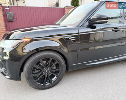 Черный Ленд Ровер Рендж Ровер Спорт, объемом двигателя 2.99 л и пробегом 124 тыс. км за 38999 $, фото 5 на Automoto.ua