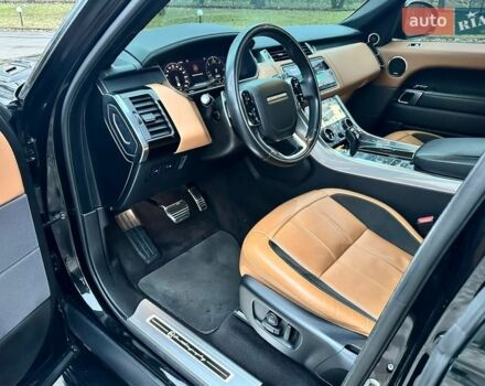 Черный Ленд Ровер Рендж Ровер Спорт, объемом двигателя 2.99 л и пробегом 321 тыс. км за 45500 $, фото 19 на Automoto.ua