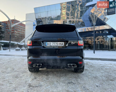 Чорний Ленд Ровер Range Rover Sport, об'ємом двигуна 5 л та пробігом 65 тис. км за 69900 $, фото 6 на Automoto.ua
