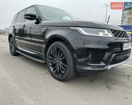 Черный Ленд Ровер Рендж Ровер Спорт, объемом двигателя 2 л и пробегом 72 тыс. км за 45000 $, фото 6 на Automoto.ua