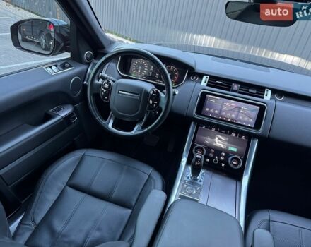 Чорний Ленд Ровер Range Rover Sport, об'ємом двигуна 3 л та пробігом 128 тис. км за 29999 $, фото 10 на Automoto.ua
