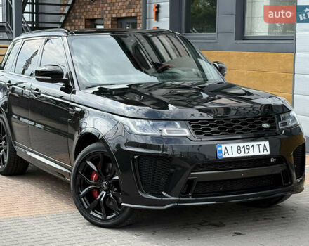 Чорний Ленд Ровер Range Rover Sport, об'ємом двигуна 5 л та пробігом 61 тис. км за 65000 $, фото 13 на Automoto.ua