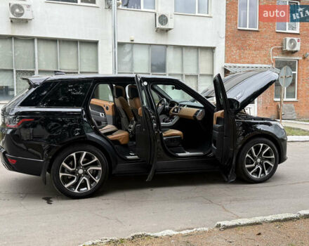 Черный Ленд Ровер Рендж Ровер Спорт, объемом двигателя 2.99 л и пробегом 139 тыс. км за 51000 $, фото 89 на Automoto.ua