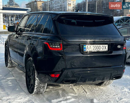 Черный Ленд Ровер Рендж Ровер Спорт, объемом двигателя 3 л и пробегом 112 тыс. км за 41500 $, фото 6 на Automoto.ua