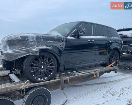 Чорний Ленд Ровер Range Rover Sport, об'ємом двигуна 3 л та пробігом 107 тис. км за 21700 $, фото 5 на Automoto.ua