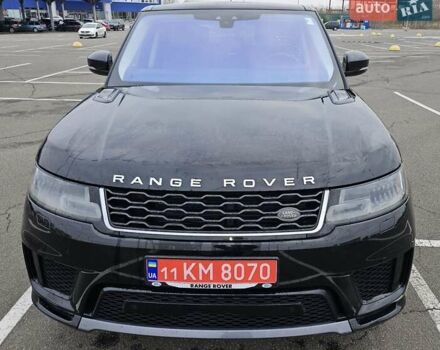 Черный Ленд Ровер Рендж Ровер Спорт, объемом двигателя 3 л и пробегом 249 тыс. км за 45999 $, фото 1 на Automoto.ua