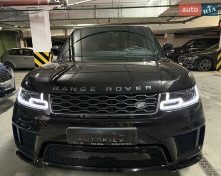 Черный Ленд Ровер Рендж Ровер Спорт, объемом двигателя 2.99 л и пробегом 93 тыс. км за 59900 $, фото 2 на Automoto.ua