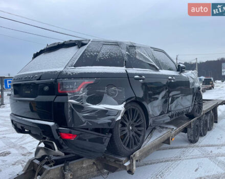Чорний Ленд Ровер Range Rover Sport, об'ємом двигуна 3 л та пробігом 107 тис. км за 20700 $, фото 4 на Automoto.ua