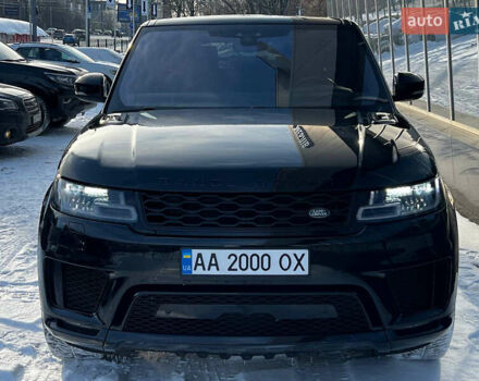 Черный Ленд Ровер Рендж Ровер Спорт, объемом двигателя 3 л и пробегом 112 тыс. км за 41500 $, фото 1 на Automoto.ua