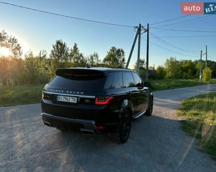 Чорний Ленд Ровер Range Rover Sport, об'ємом двигуна 3 л та пробігом 92 тис. км за 38000 $, фото 7 на Automoto.ua