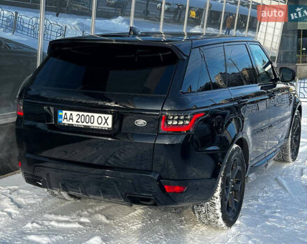 Черный Ленд Ровер Рендж Ровер Спорт, объемом двигателя 3 л и пробегом 112 тыс. км за 41500 $, фото 4 на Automoto.ua