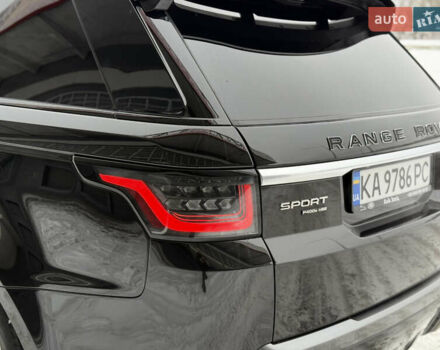 Чорний Ленд Ровер Range Rover Sport, об'ємом двигуна 2 л та пробігом 72 тис. км за 47000 $, фото 13 на Automoto.ua