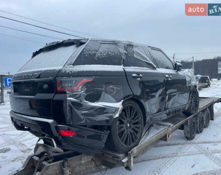 Чорний Ленд Ровер Range Rover Sport, об'ємом двигуна 3 л та пробігом 107 тис. км за 21700 $, фото 4 на Automoto.ua