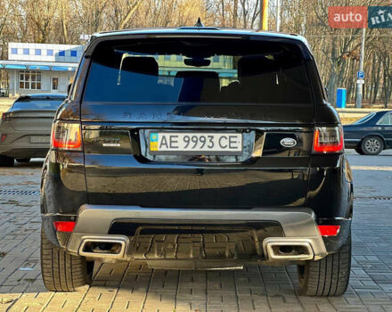 Черный Ленд Ровер Рендж Ровер Спорт, объемом двигателя 2.99 л и пробегом 135 тыс. км за 47500 $, фото 11 на Automoto.ua