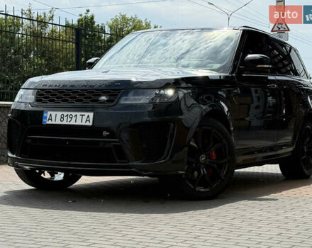 Чорний Ленд Ровер Range Rover Sport, об'ємом двигуна 5 л та пробігом 61 тис. км за 65000 $, фото 1 на Automoto.ua