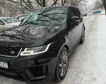 Черный Ленд Ровер Рендж Ровер Спорт, объемом двигателя 2.99 л и пробегом 101 тыс. км за 52000 $, фото 1 на Automoto.ua