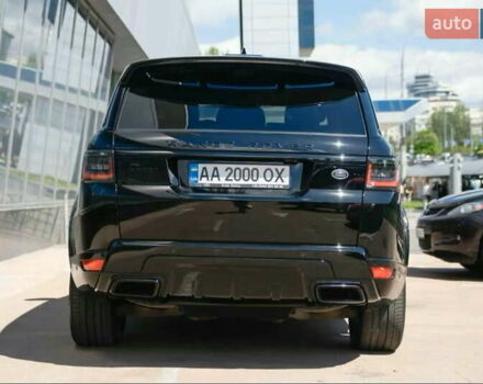 Черный Ленд Ровер Рендж Ровер Спорт, объемом двигателя 3 л и пробегом 99 тыс. км за 44900 $, фото 5 на Automoto.ua